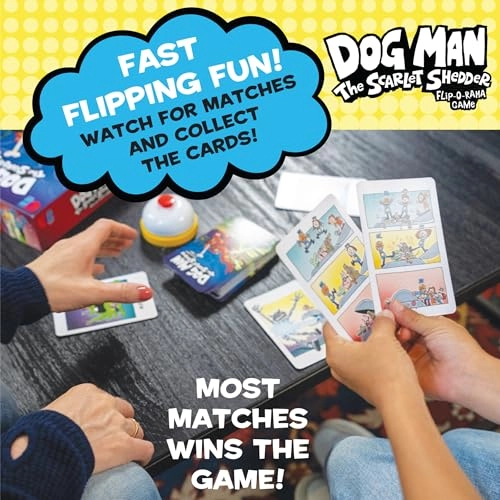 Dog Man Flip-o-Rama - Card Matching Game