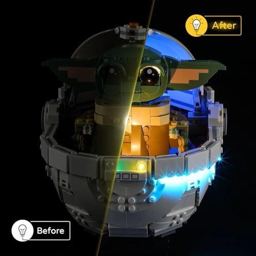LED Light for 75403 STAR WARS Grogu with Hover Pram