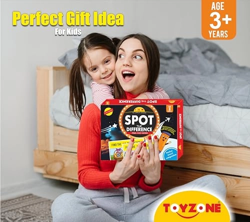 Spot The Differences - 36 months - 3 years 10 pieces