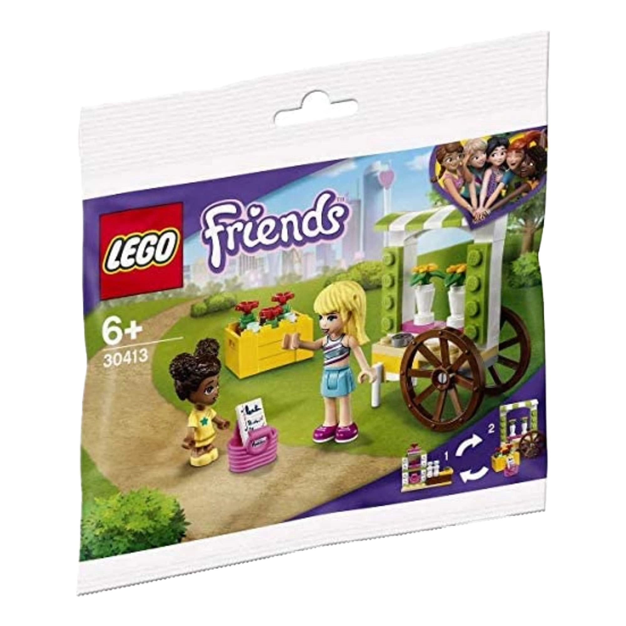 LEGO Flower Cart (30413) - Polybag with Liz and Stephanie