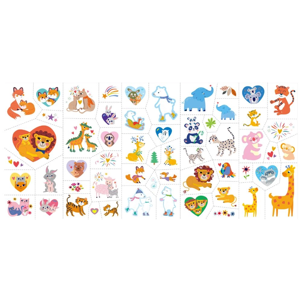 Face Stickers And Tattoos - Multi Colour 3+