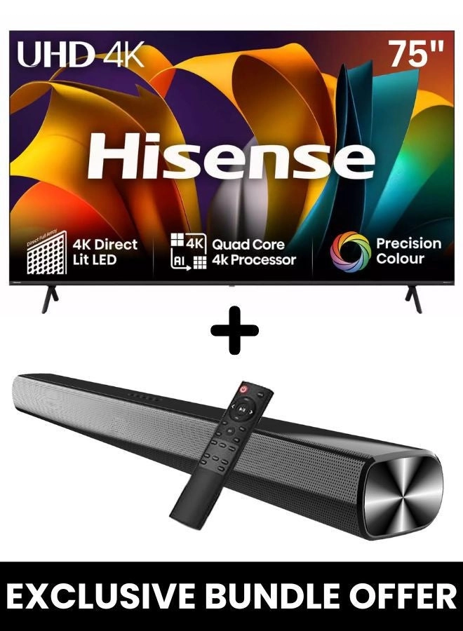 Hisense 75A62NS+SOUNDBAR