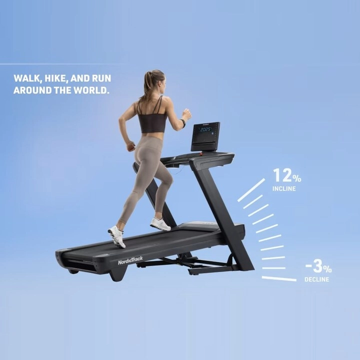 Commercial LE Folding Treadmill - 3.6 CHP