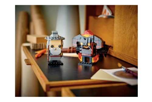 Gandalf the Grey & Balrog - 348-piece BrickHeadz