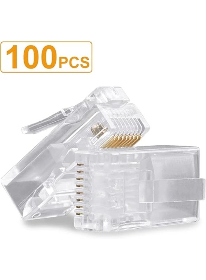 RJ45 Connector - 8P8C UTP 100PCS