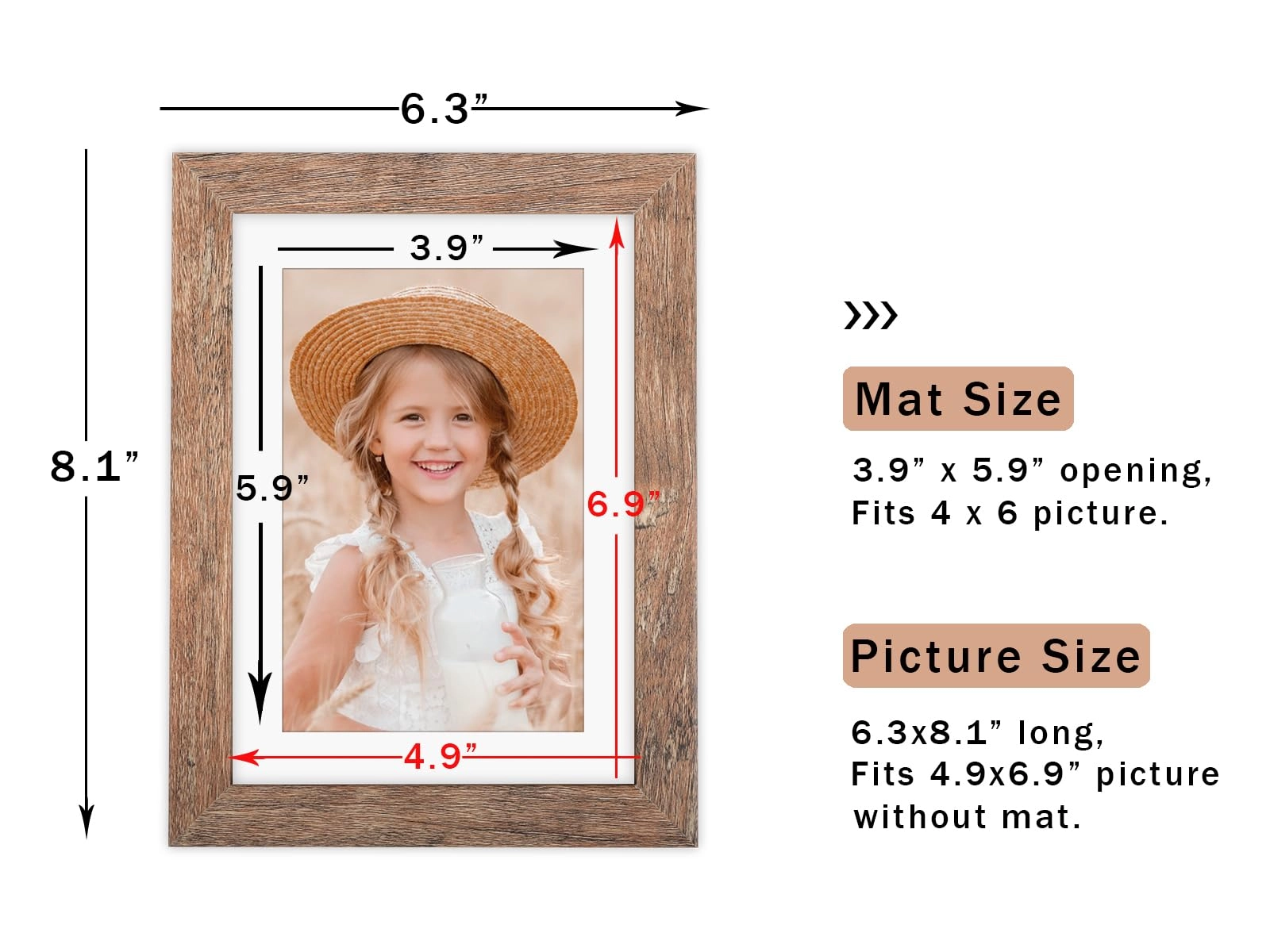 Single Picture Frame - 5x7 1