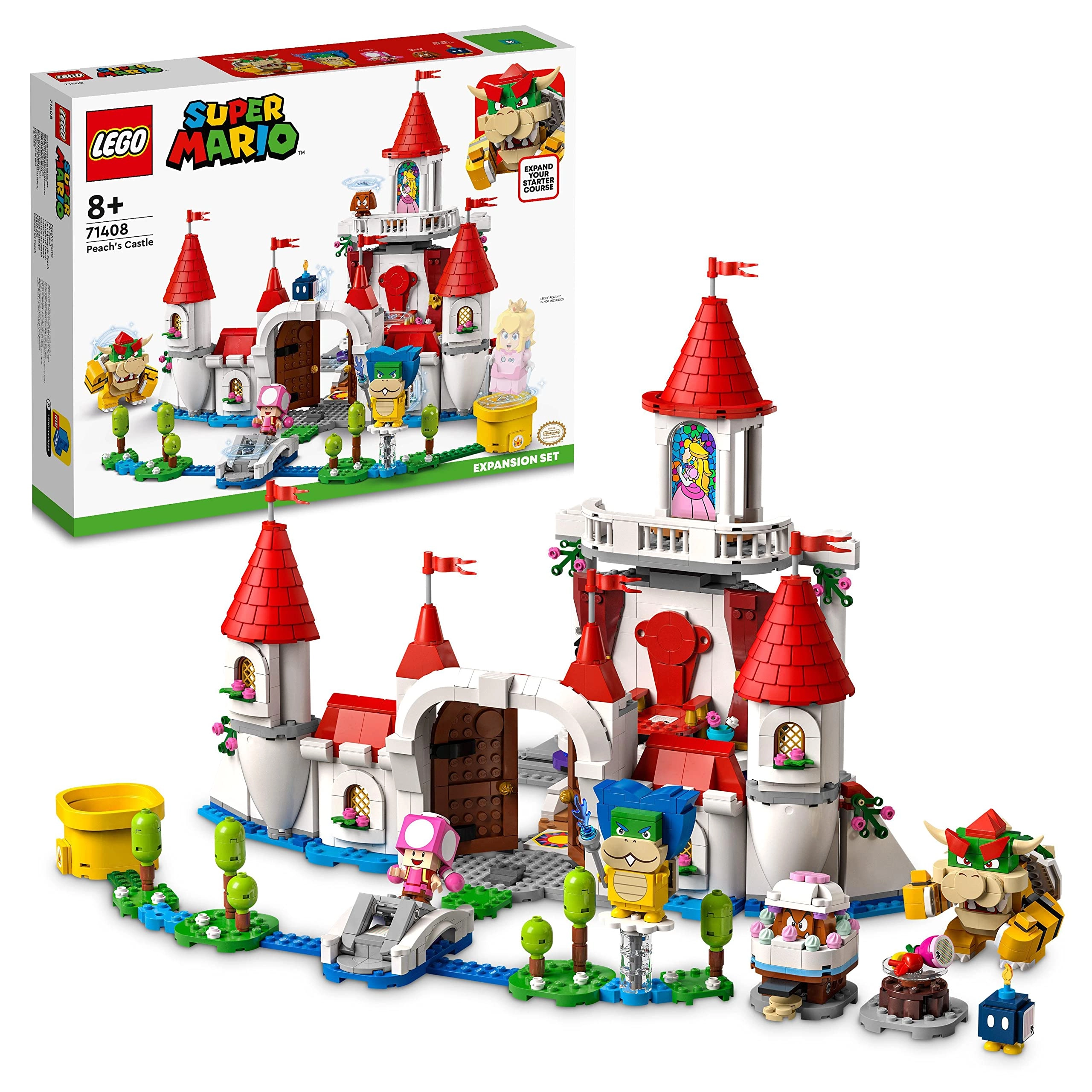 LEGO Super Mario Peach’s Castle Expansion Set (71408)