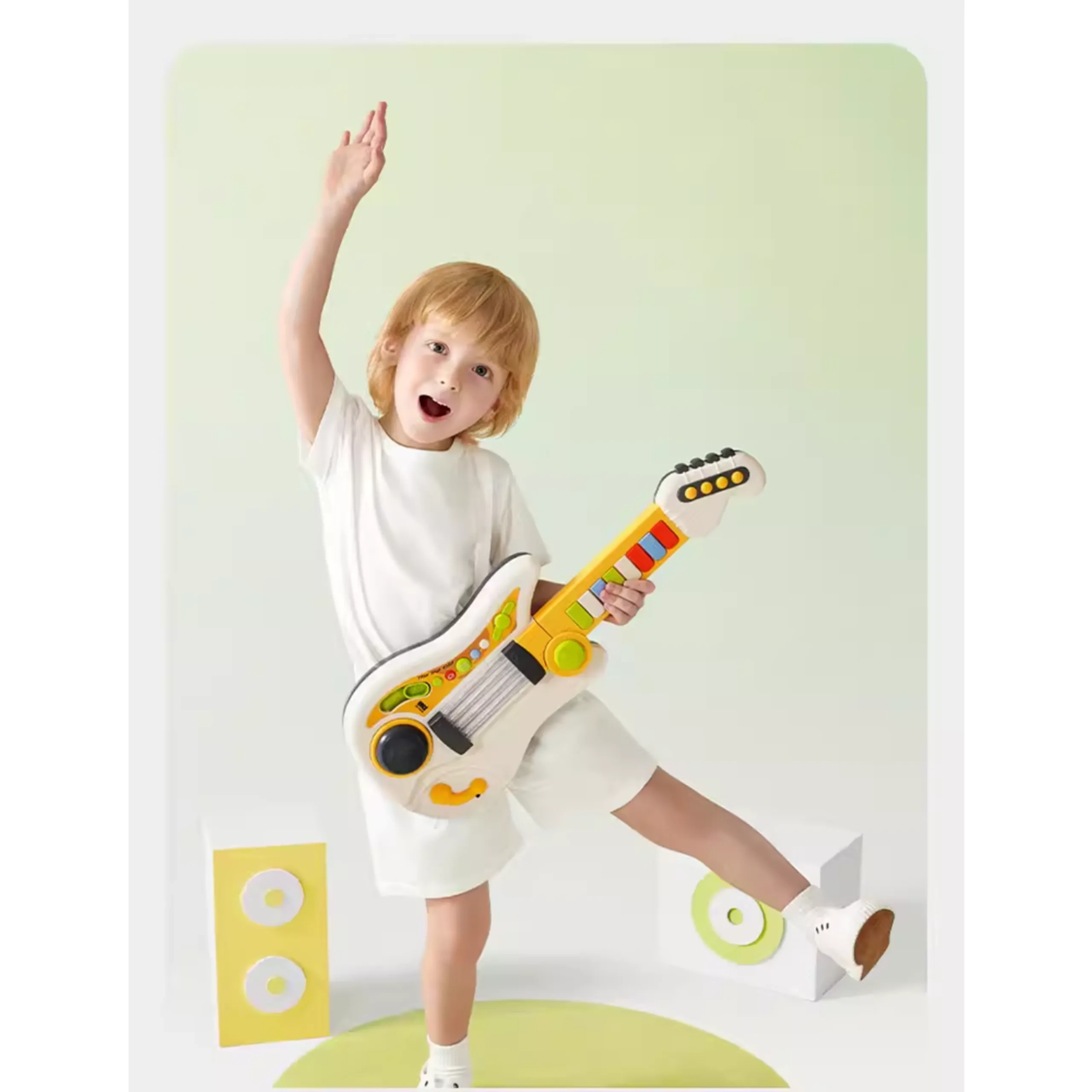 Super Star Music Guitar - Suitable for 12 months & above