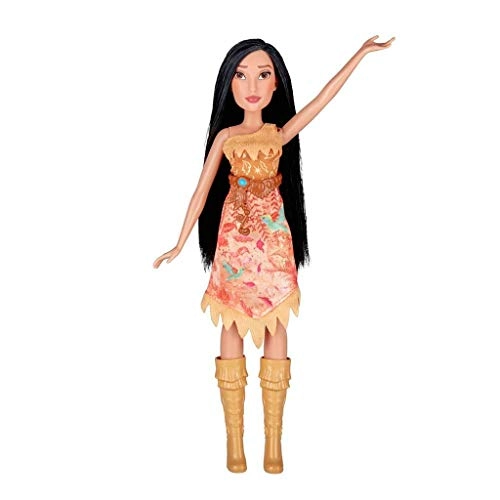 Pocahontas Fashion Doll - Long Black Hair Royal Shimmer Ages 3+