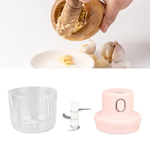 Mini Electric Garlic Chopper - 250ml Lithium-ion battery
