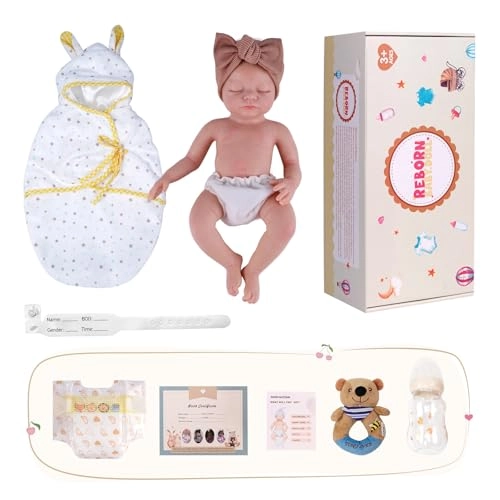 Reborn Baby Doll - 16 Inch Silicone Girl Ages 3+