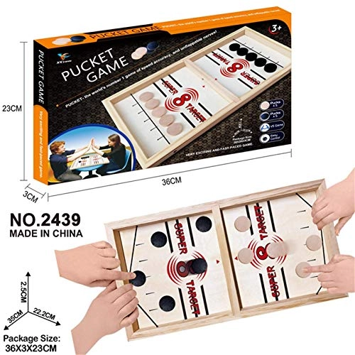 Sling Puck - Fast Portable Wooden