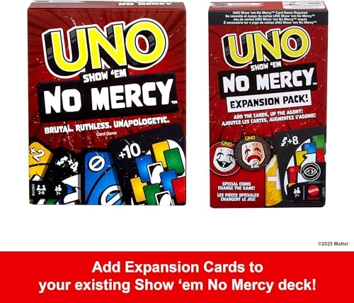 UNO Show 'Em No Mercy Expansion Pack - Card Game