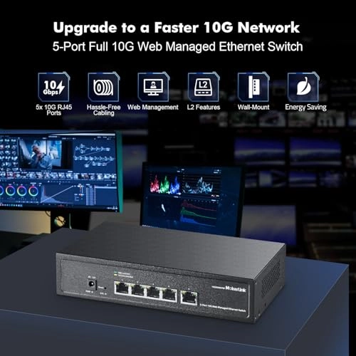 5*10G Managed - 5-ports