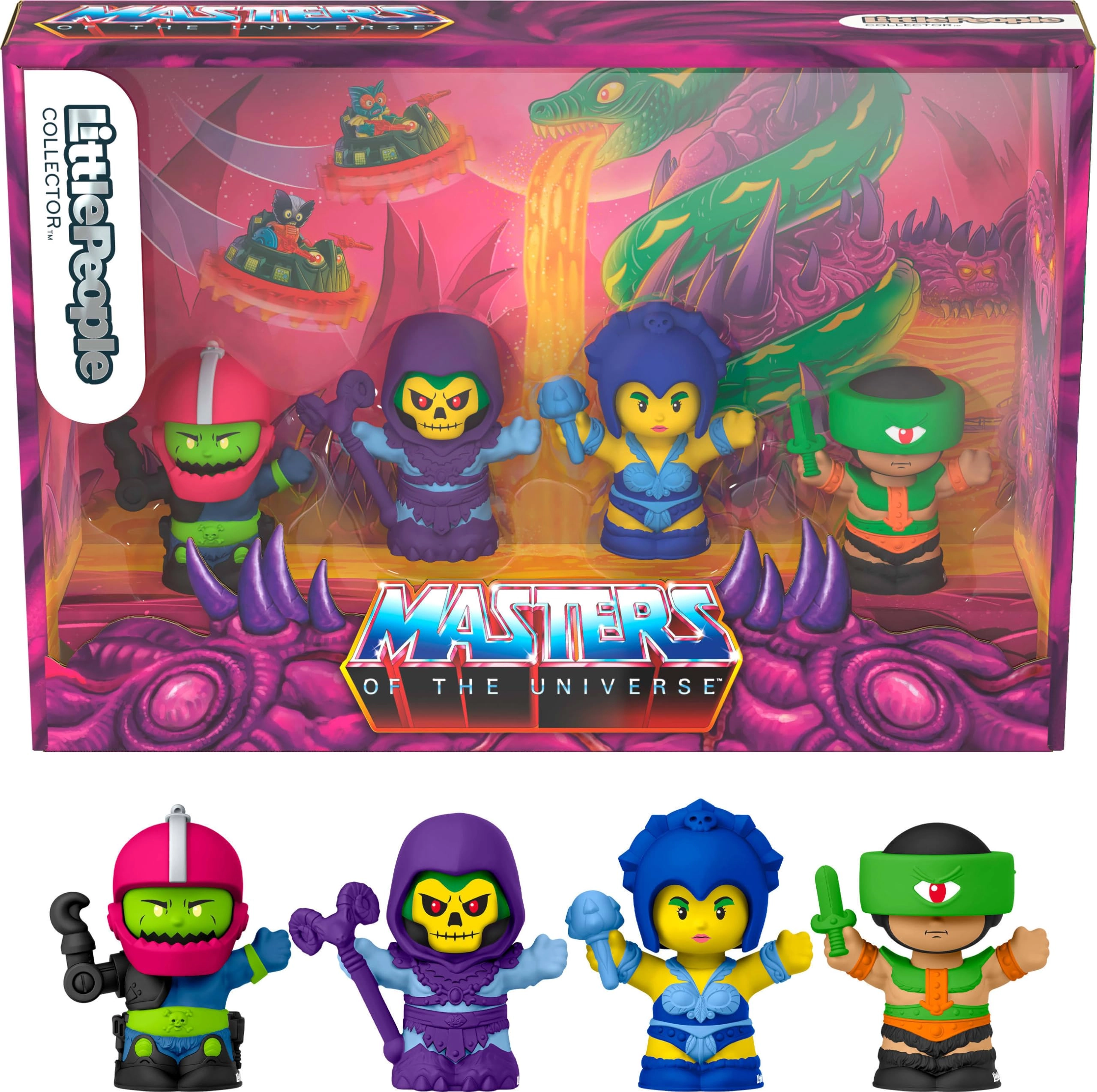 Fisher-Price Little People Collector Masters of the Universe: Evil Warriors Special Edition - Masters of the Universe - 4 pcs (JKR64)