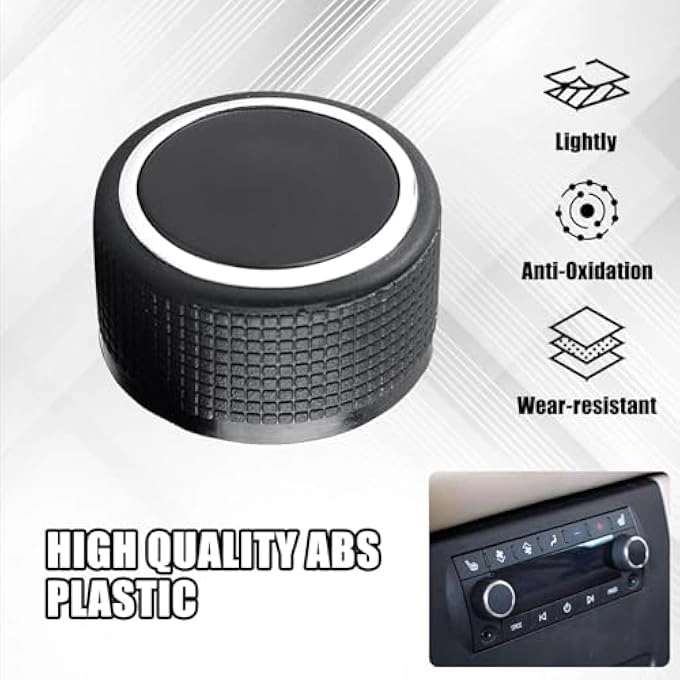 Rear Control Knob - Gmc Sierra 2007 2008 2009 2010 2011 2012 2013