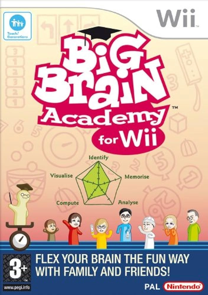 Nintendo Big Brain Academy PAL - Wii
