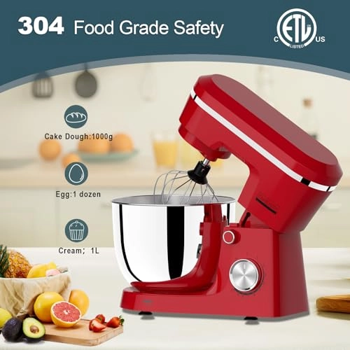 Stand Mixer - 6.5 Quarts 660W