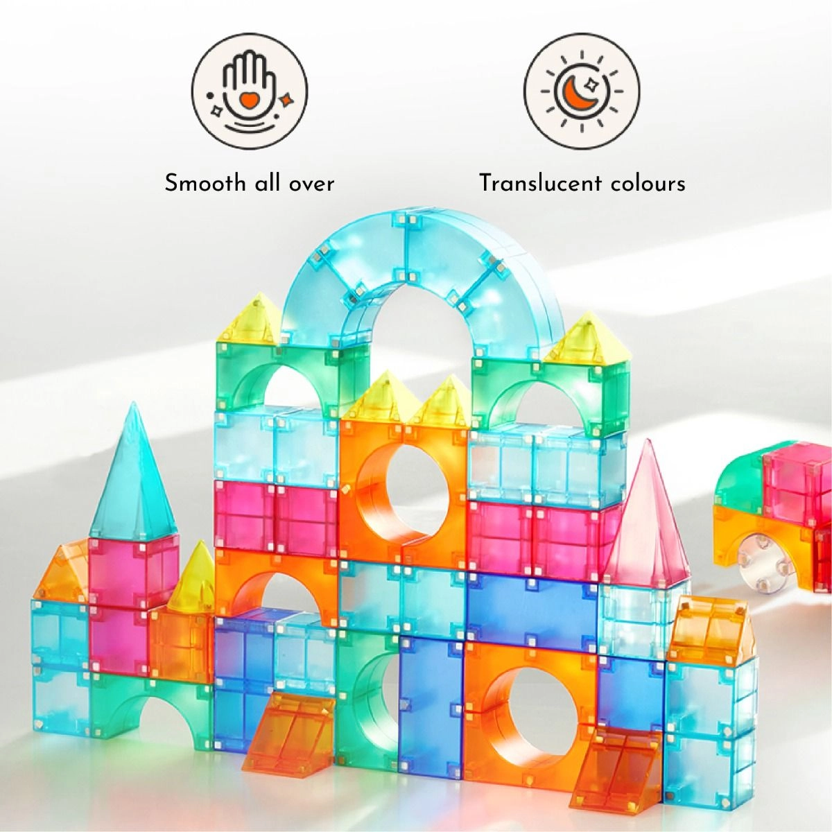 Creative Magnetic Building Blocks - 46 pcs