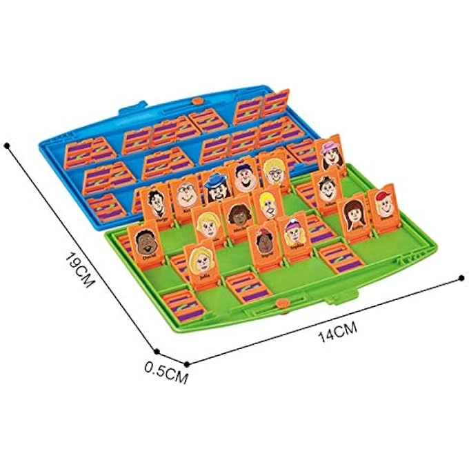 GUESS WHO FAMILY GAME - PERSONS/ANIMALS SCORING MARKERS