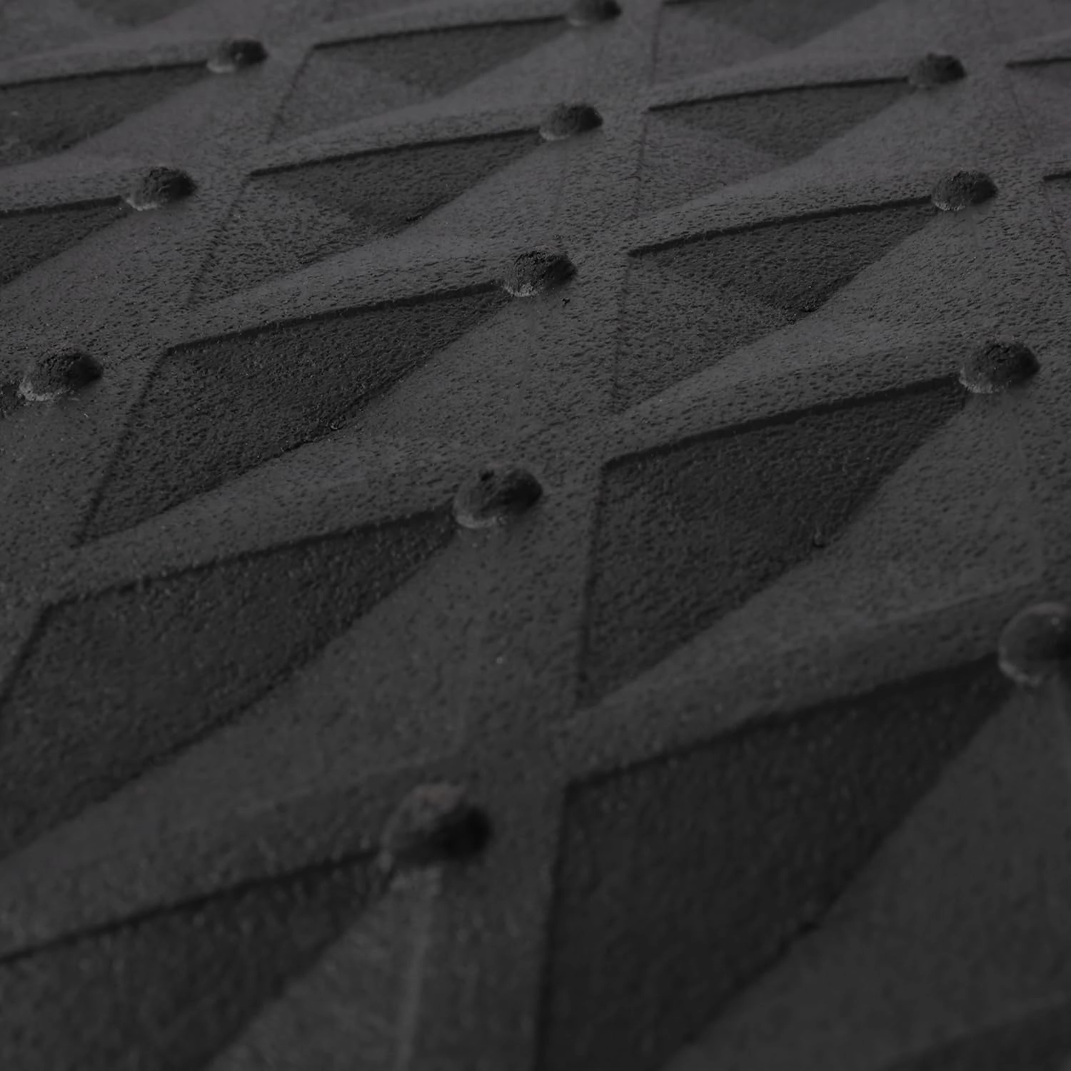 Floor Mats - Gray Rubber 4 Pcs