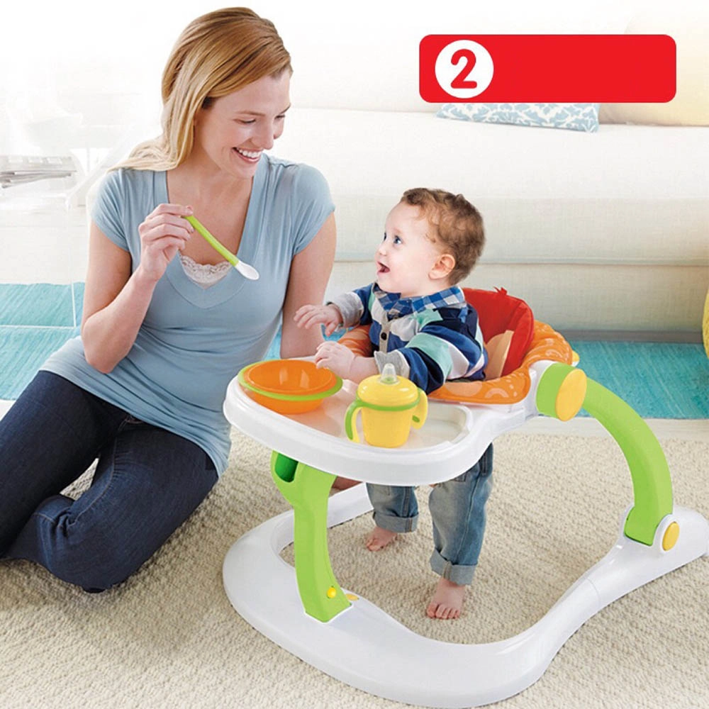 Baby Learning Walker - 3-In-1 Activity Toy Car Pink