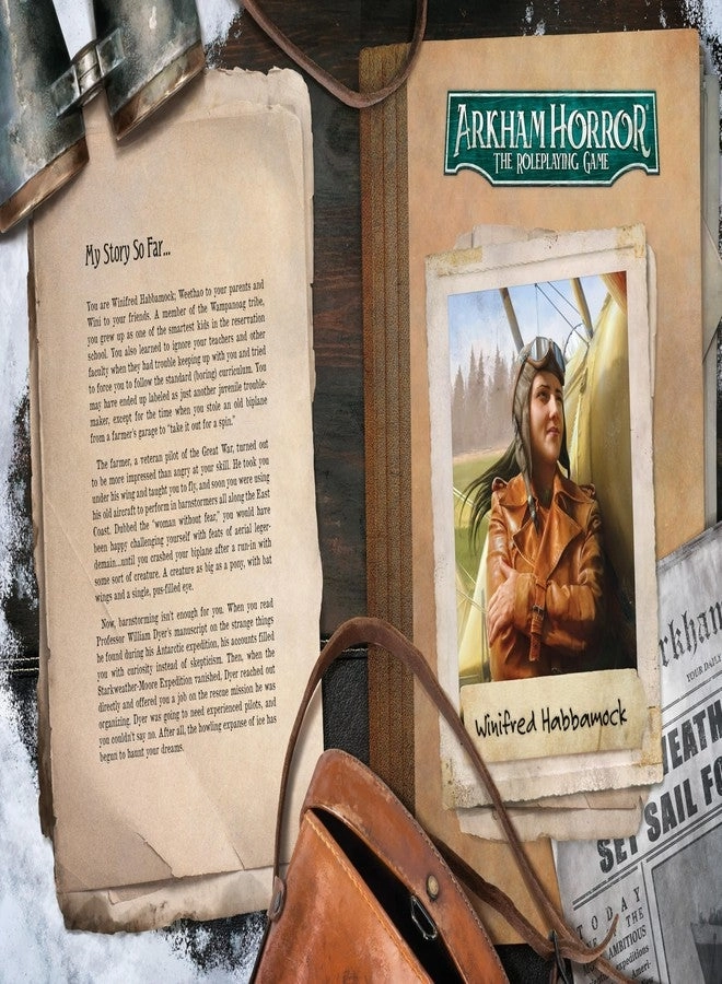 Arkham Horror The Roleplaying Game: Terra Antarctica Adventure Book