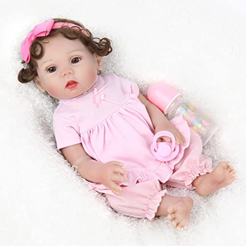 Reborn Baby Doll - 18 Inch 45cm Soft Vinyl Girl