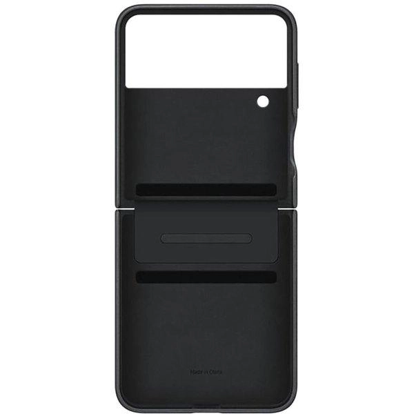 Flap Leather Cover - Leather Back Case for Samsung Flip 4