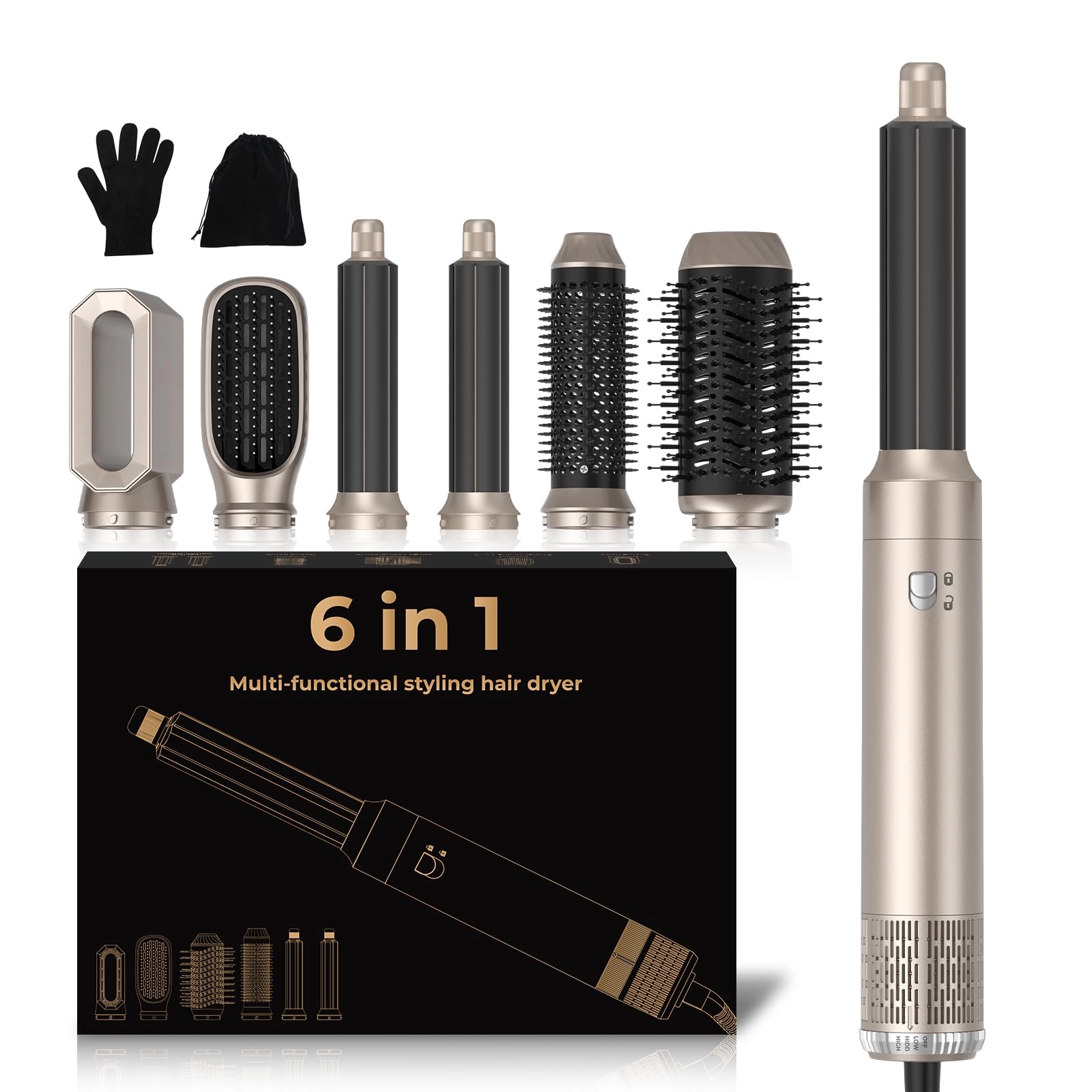 6 in 1 Hair Styler - 30mm