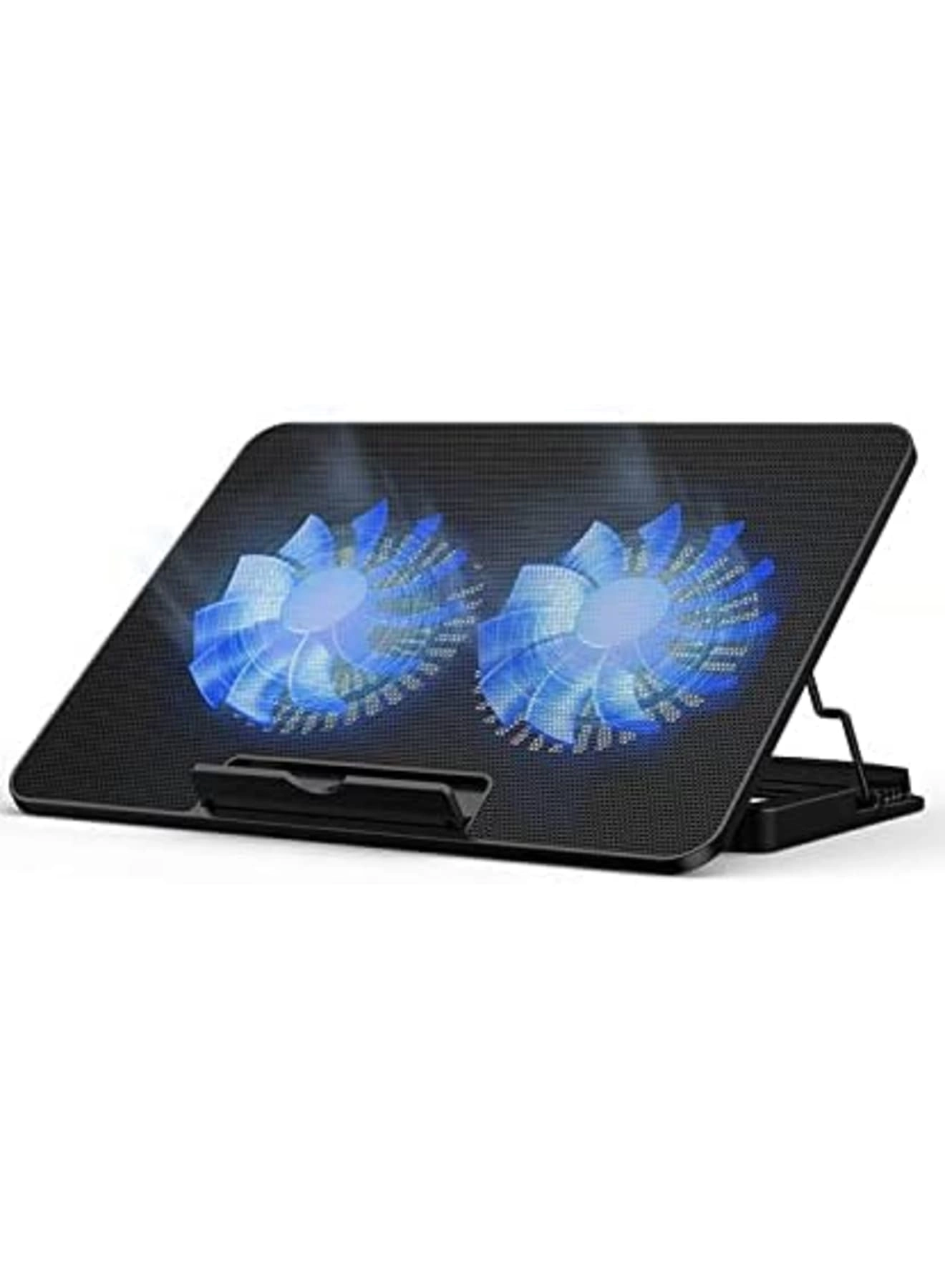 Luckam Laptop Cooling Pad - 2 Quiet Big Fans 7-16 Inch