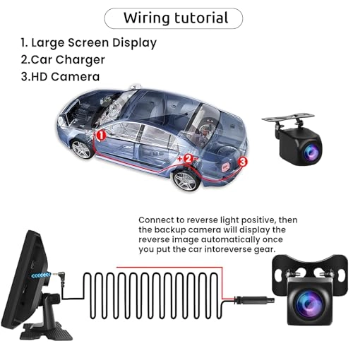 Car Reversing Camera - 18 IR Night Vision 4 Pin AHD 1920*1080
