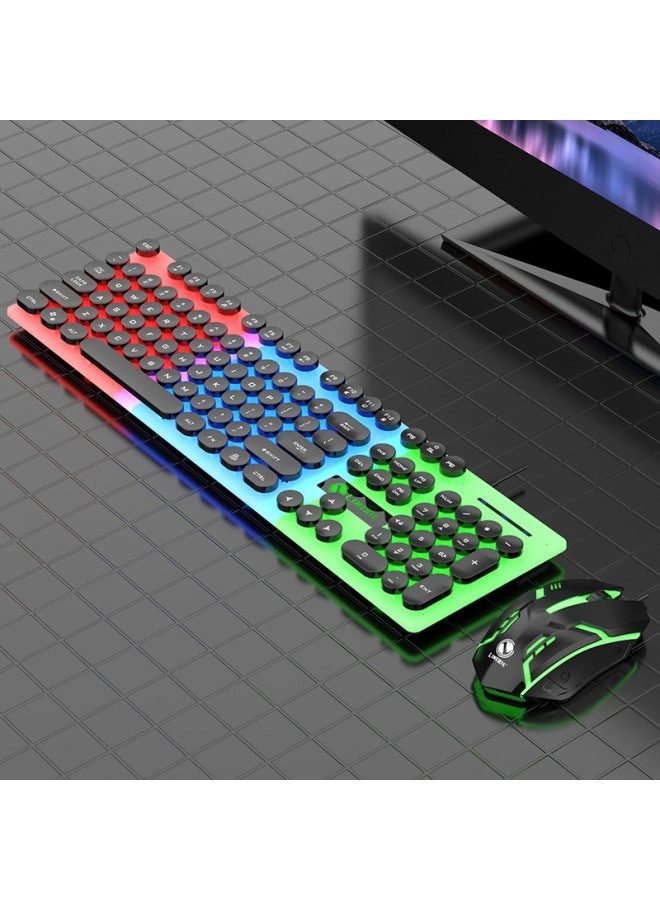 Mechanical Feel - Wired + E-sports Mouse
