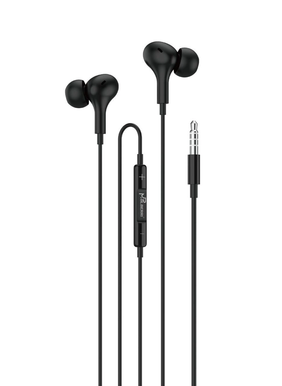 mpBLBERRI BLB-E125 Wired Earbud