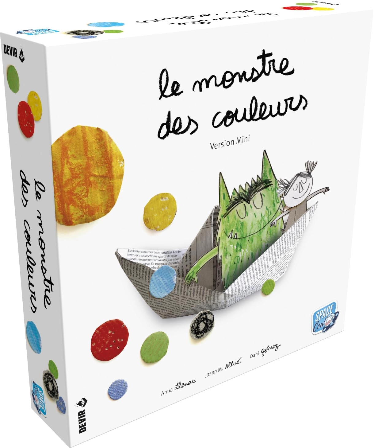 Asmodee The Color Monster: Mini Edition (French)