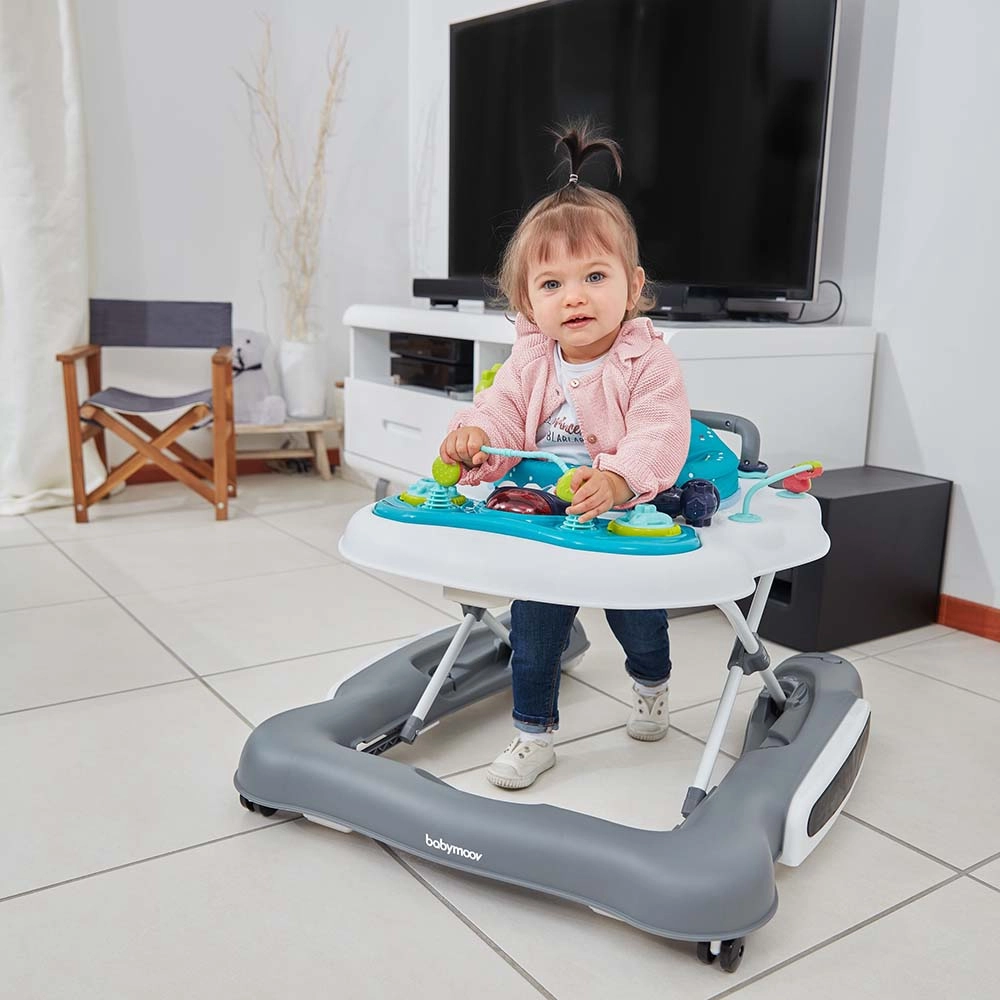 5 in 1 Baby Walker - 6 months Light Blue