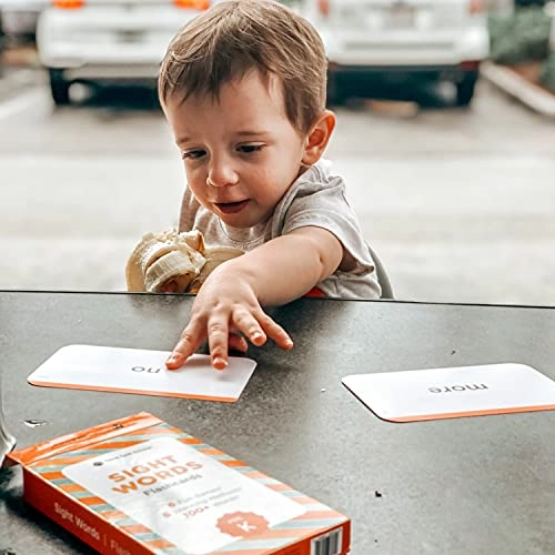 Sight Words Flash Cards - 3 years and up 54 pieces