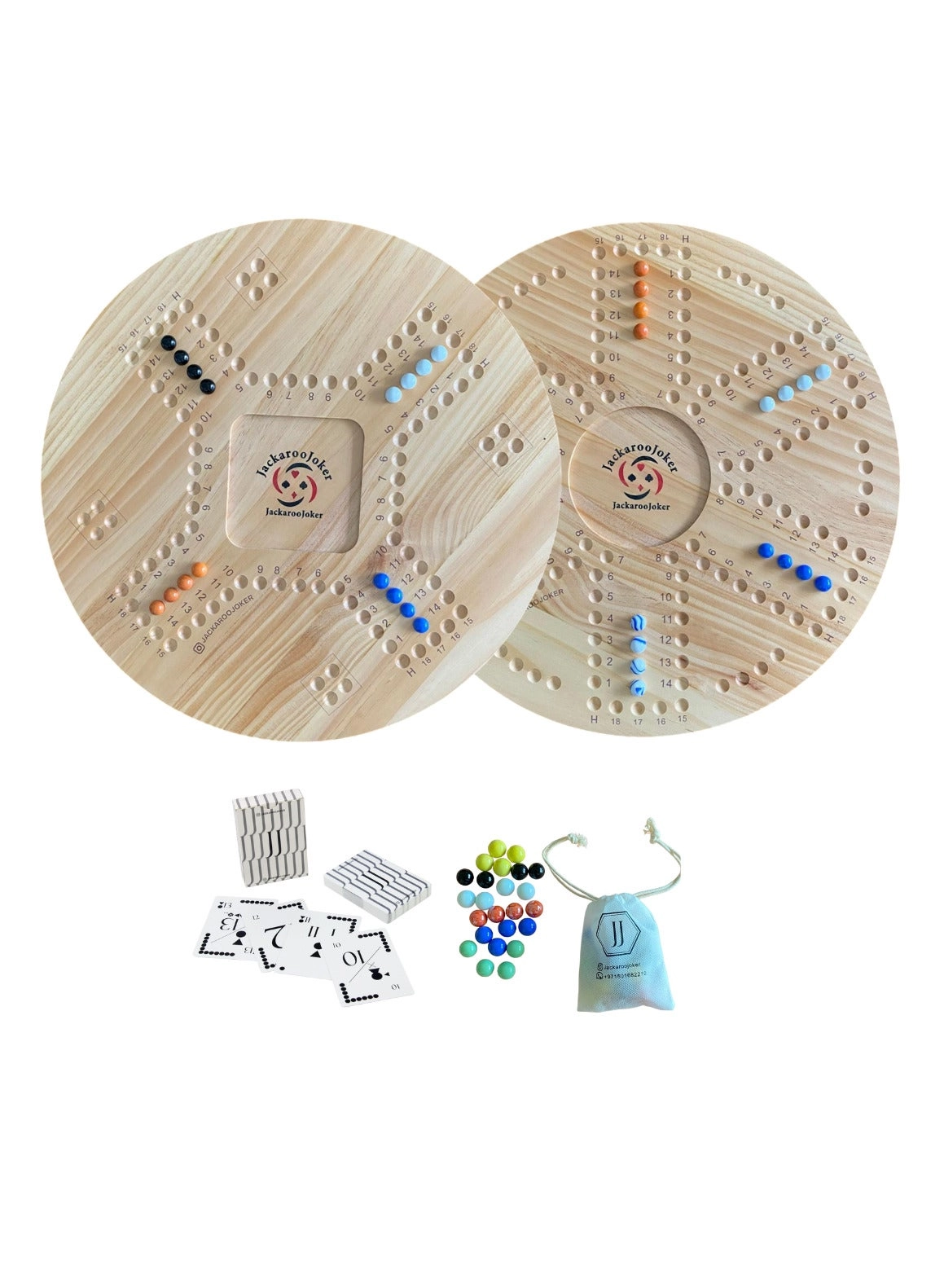 Jacaroo - Solid Pine Wood Double Sided