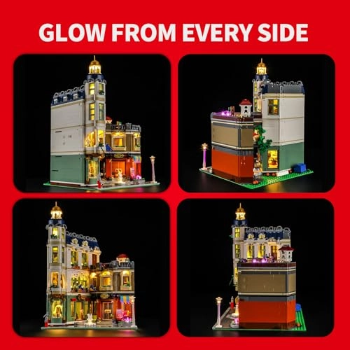 2.0 Light Kit - Compatible with Lego Shopping Street 11371