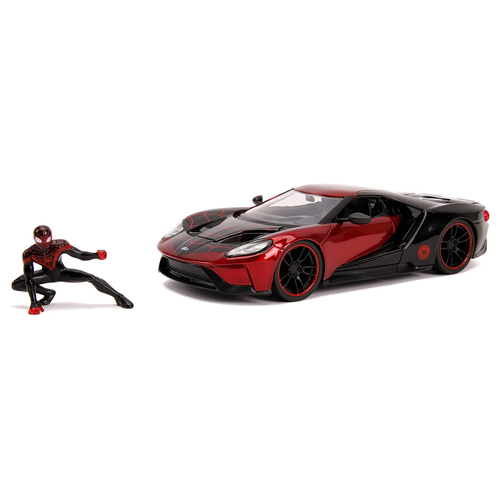 Marvel 2017 Ford GT with Miles Morales Figure - 1:24