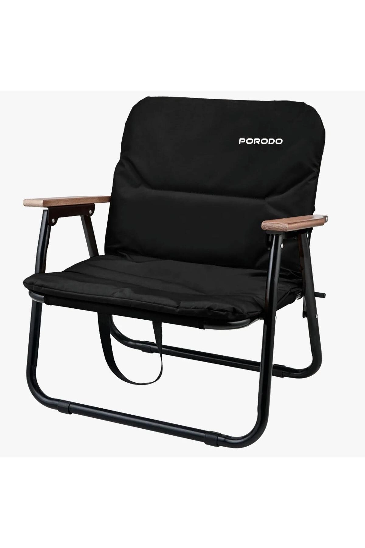 Porodo Lifestyle Outdoor Folding Cushioned Chair - 100kg