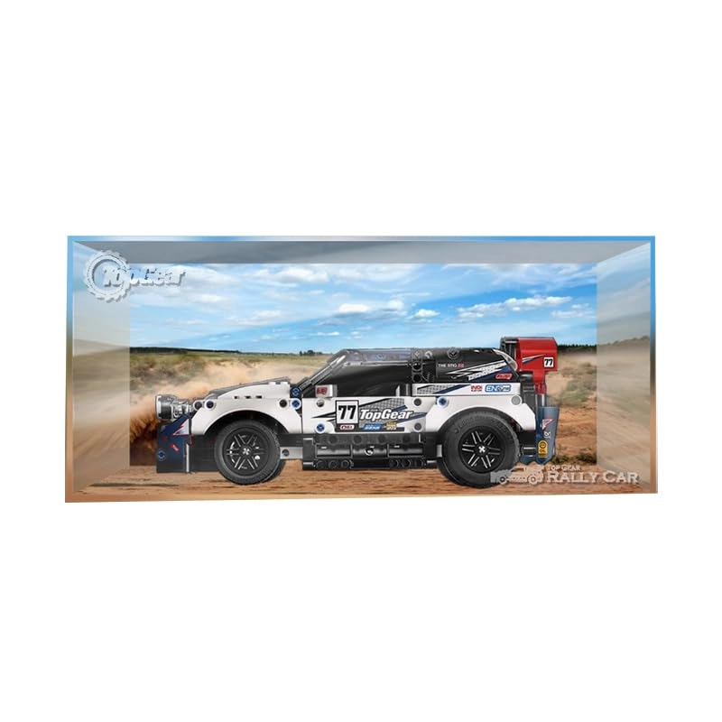 HCAEIOFJ Display Case (42109) - Clear Acrylic 30x18x13cm