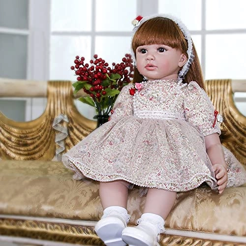 Rebirth Baby Doll - 48cm/58cm Silicone Limbs Cloth Body Panda Clothes Gift Set