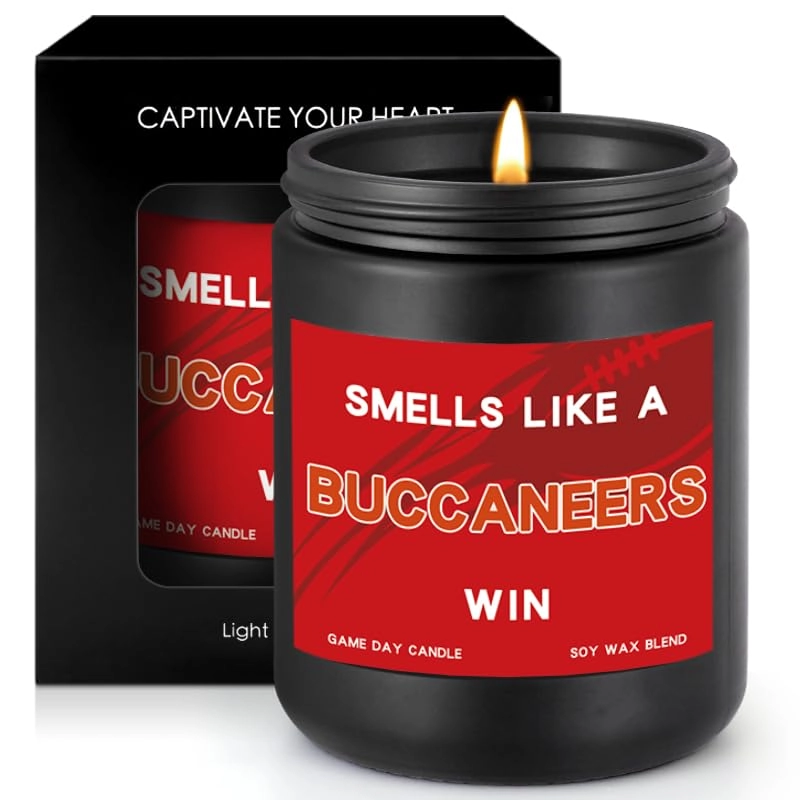 oiceme Smells Like A Buccaneers Win Scented Candle - Lavender 1