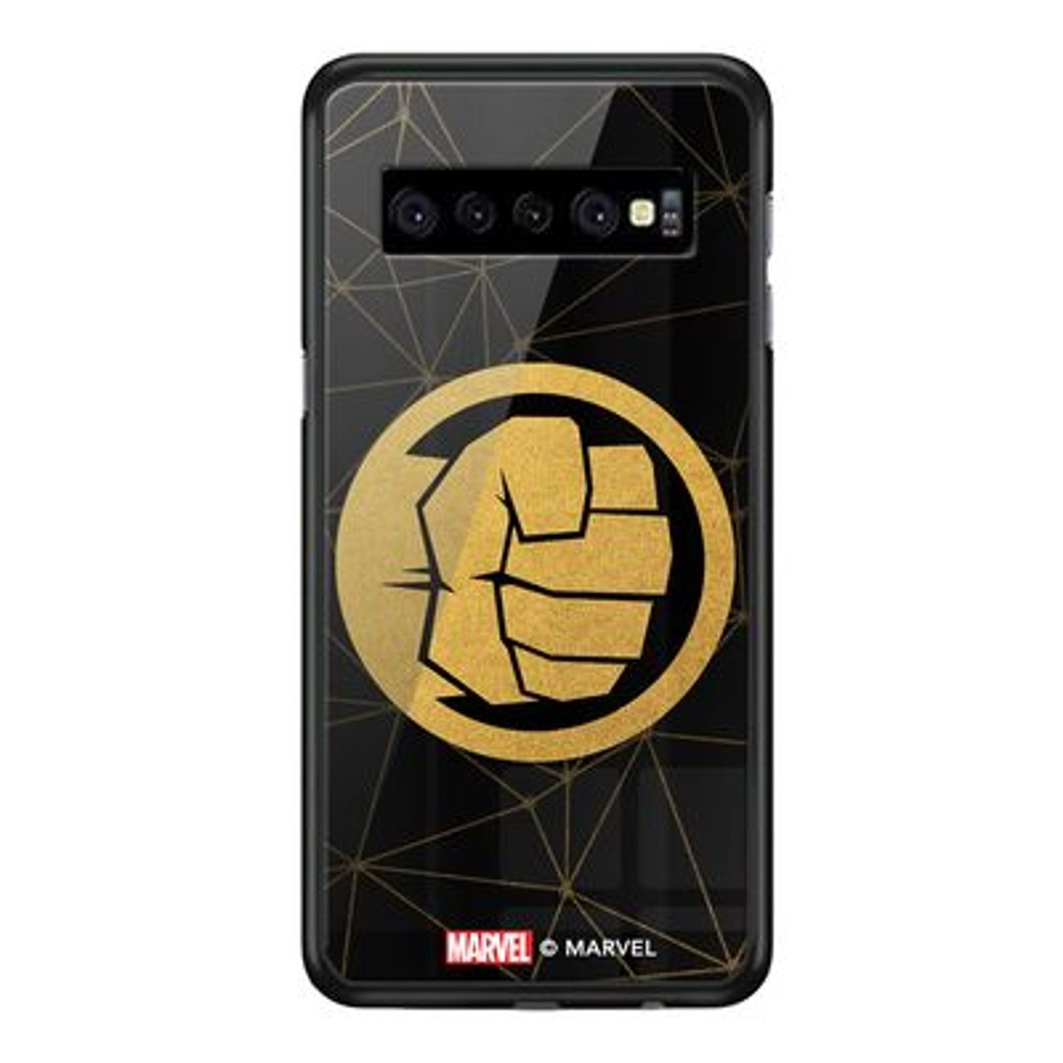 Wackylicious Hulk Logo Back Case for Galaxy S10