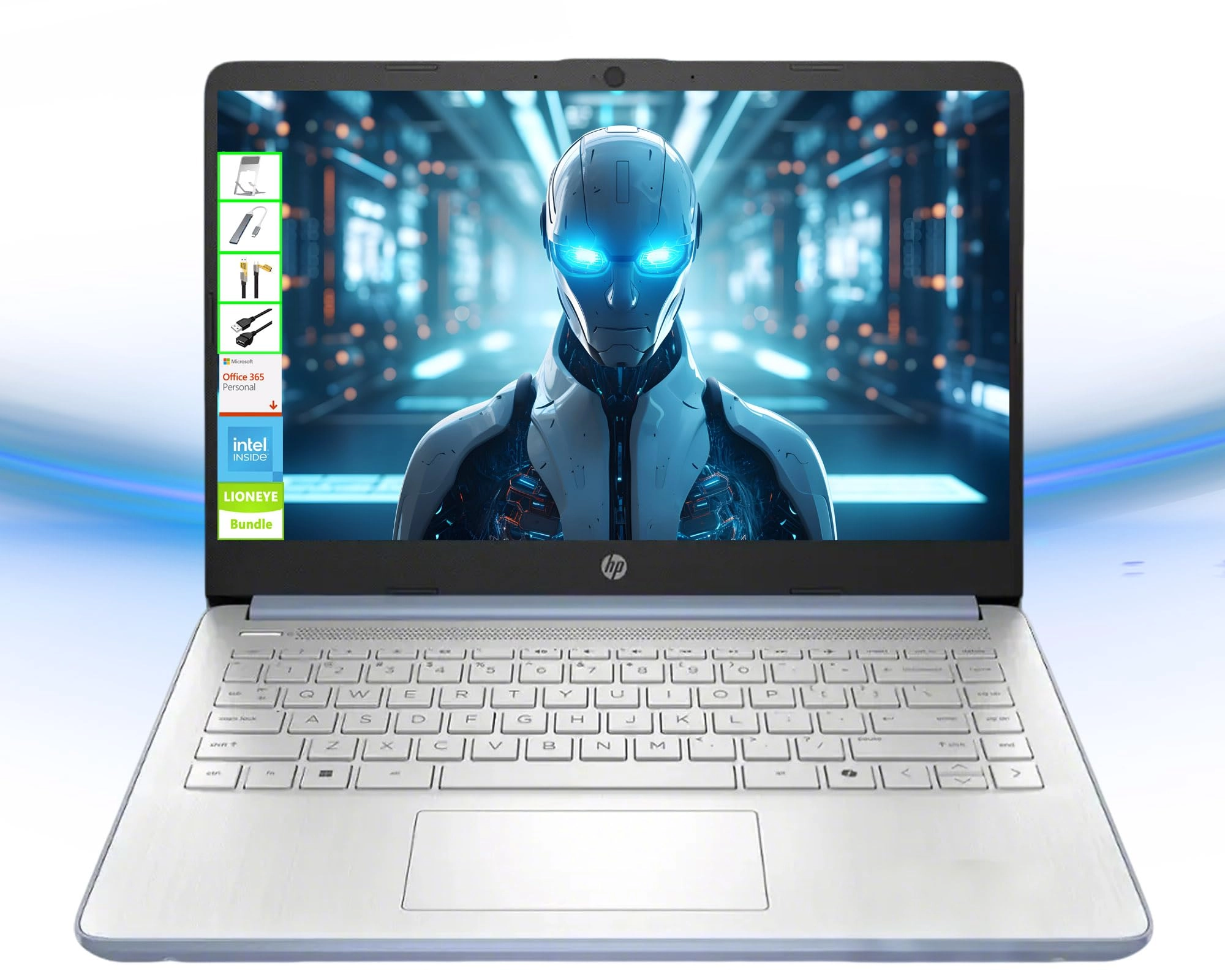 14 Inch Laptop 14-dq6015dx - 14'' N150 16GB DDR4 128GB UFS + 256GB Micro SD + 128GB USB