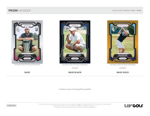 Prizm LIV Golf Hobby Box - 6 Packs Per Box 8 Cards Per Pack
