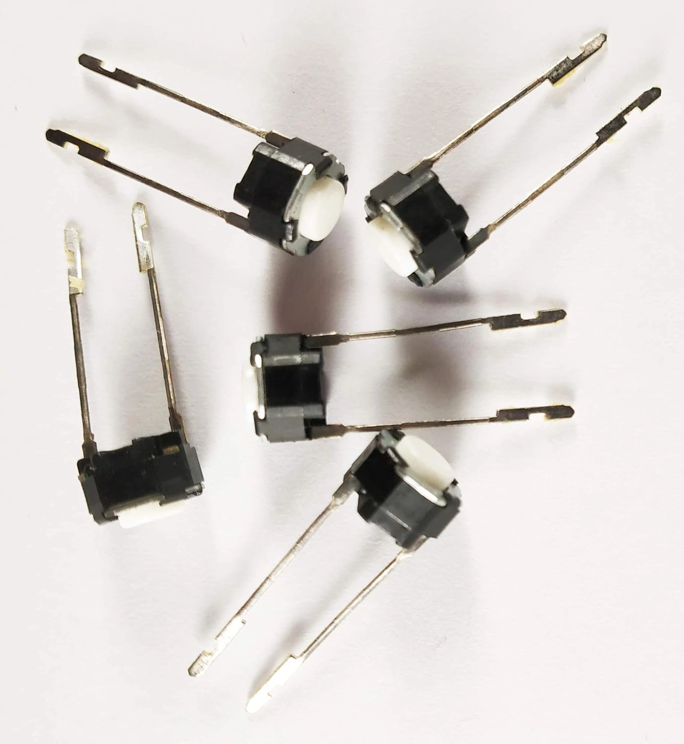 Octo Round Tactile Micro Push Button Switch - 2 Pin 10 pcs