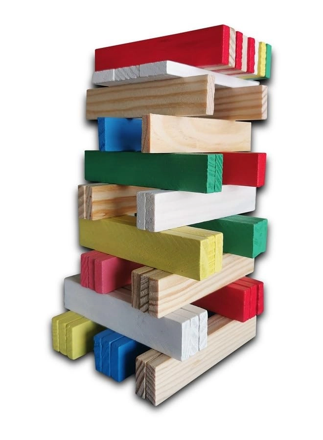 asmiat Wooden Puzzle Building Blocks - 36 months - 5 years 150 pieces