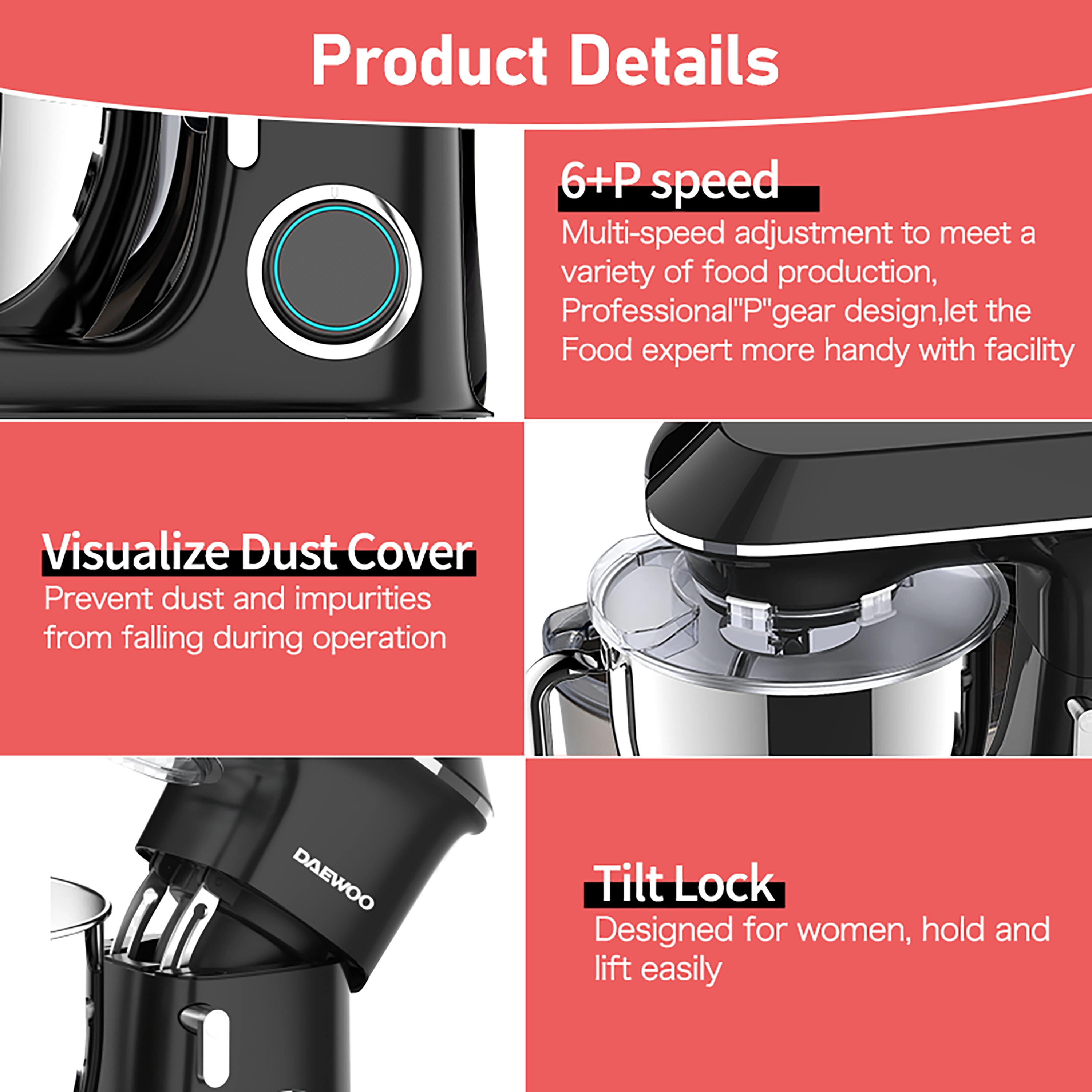 DKM-6552 - 6.5L 1100W